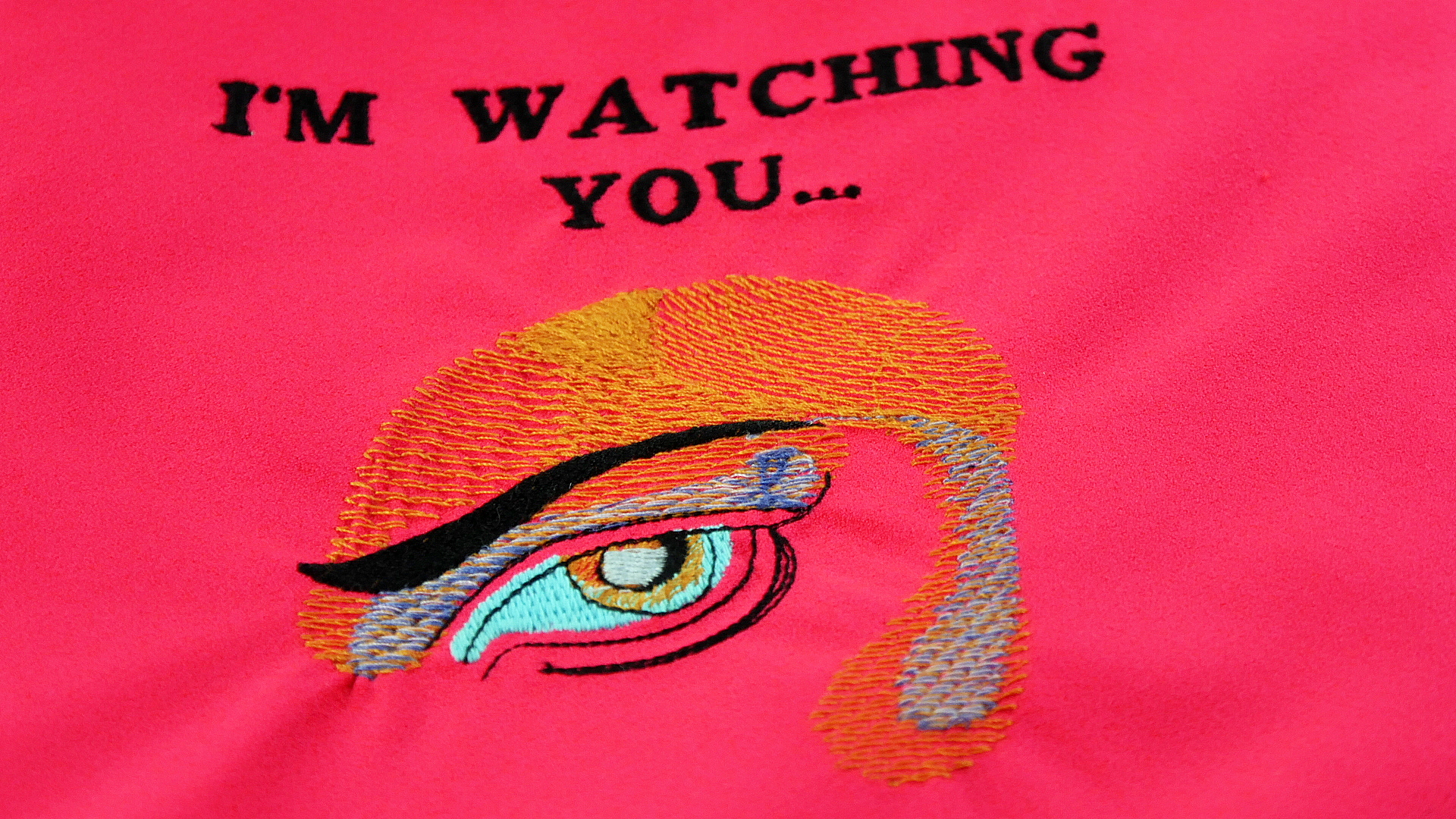 Kosmetyczka haftowana I’m watching You - oczy - obrazek 17