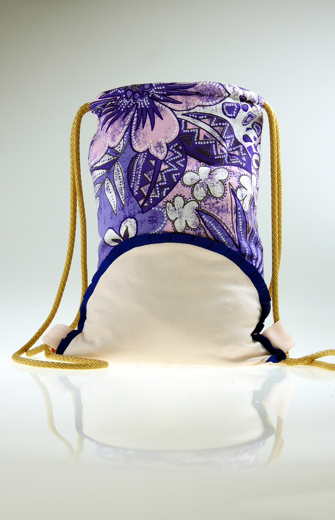 Plecak Shopper bag - KOMIKS KWIATY boho - obrazek 11