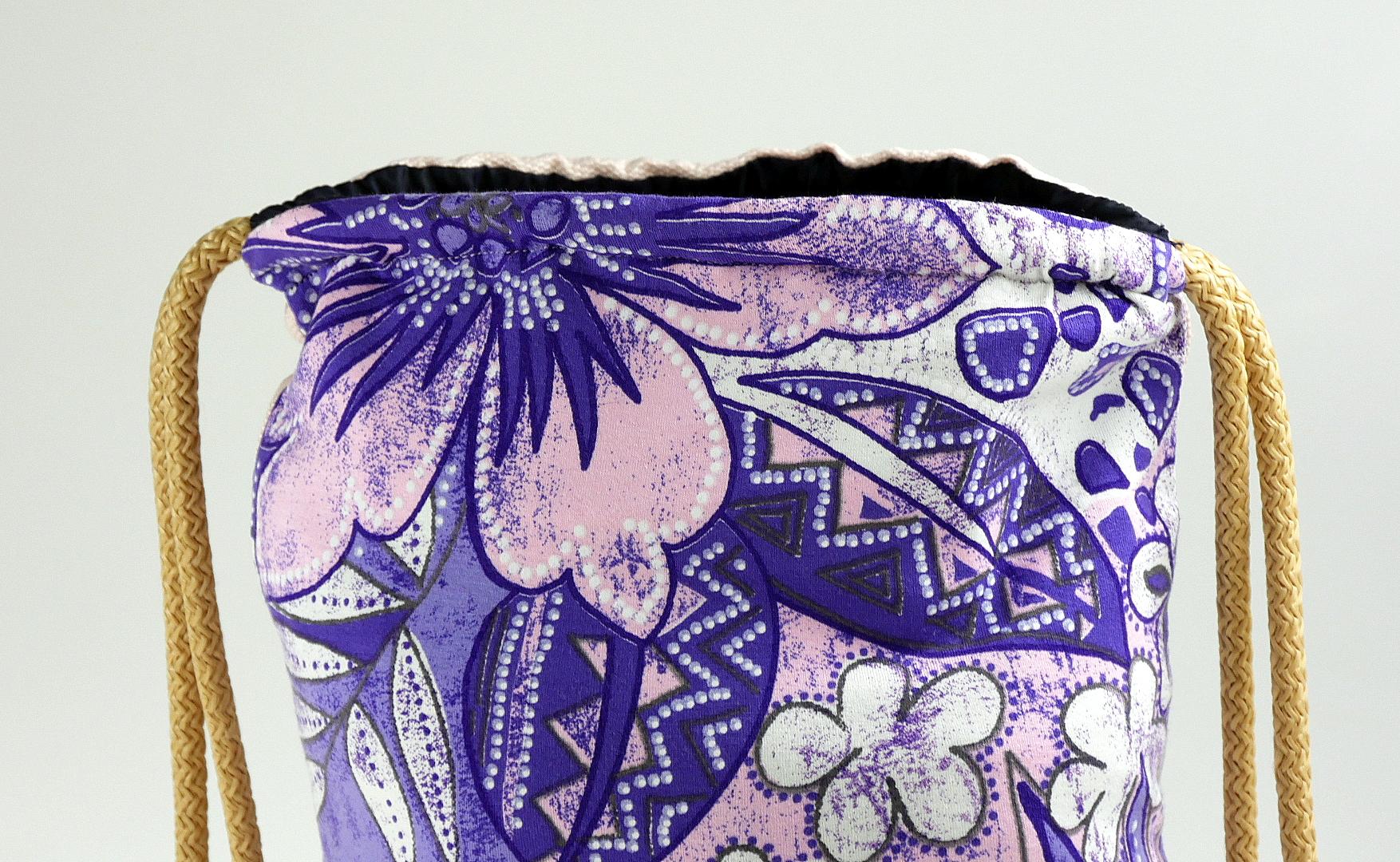 Plecak Shopper bag - KOMIKS KWIATY boho - obrazek 17