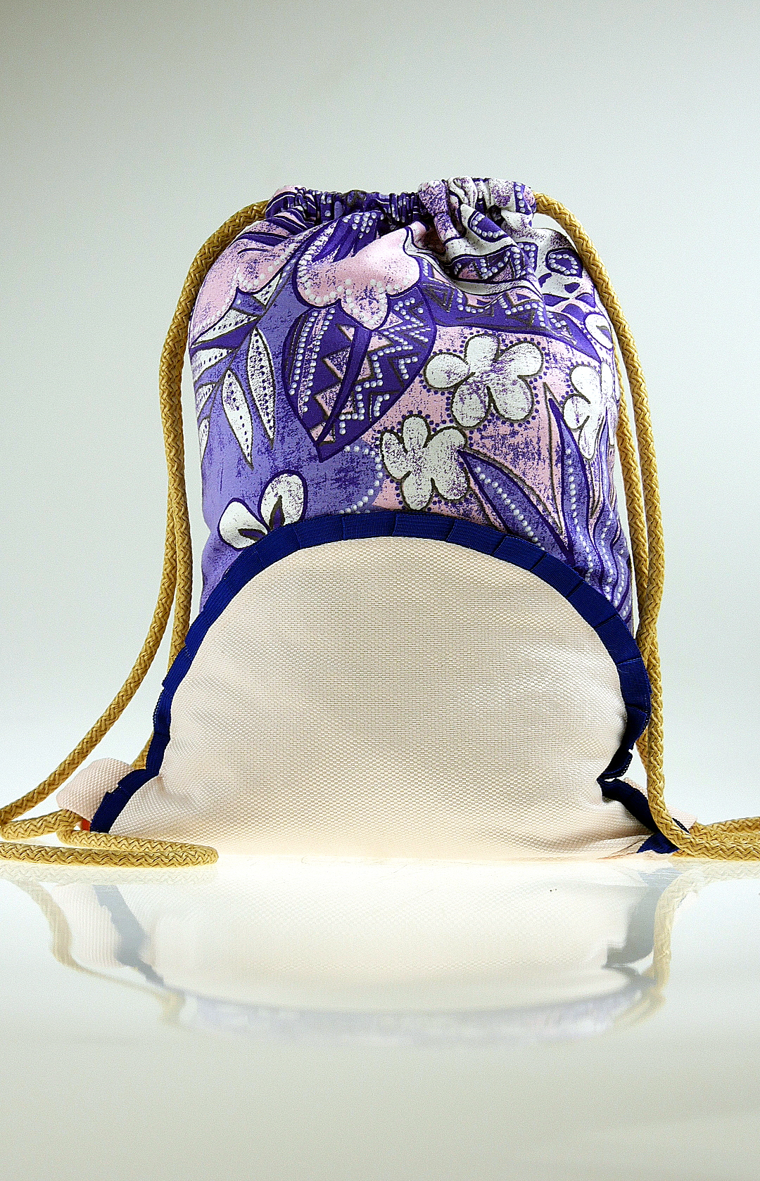 Plecak Shopper bag - KOMIKS KWIATY boho - obrazek 12