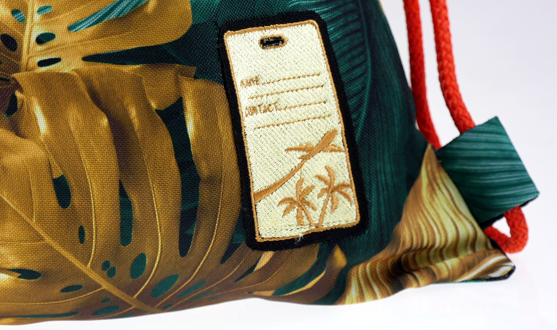 Plecak BAG TRAVEL liście MONSTERA Worek typu SHOPPER Zielony - obrazek 22