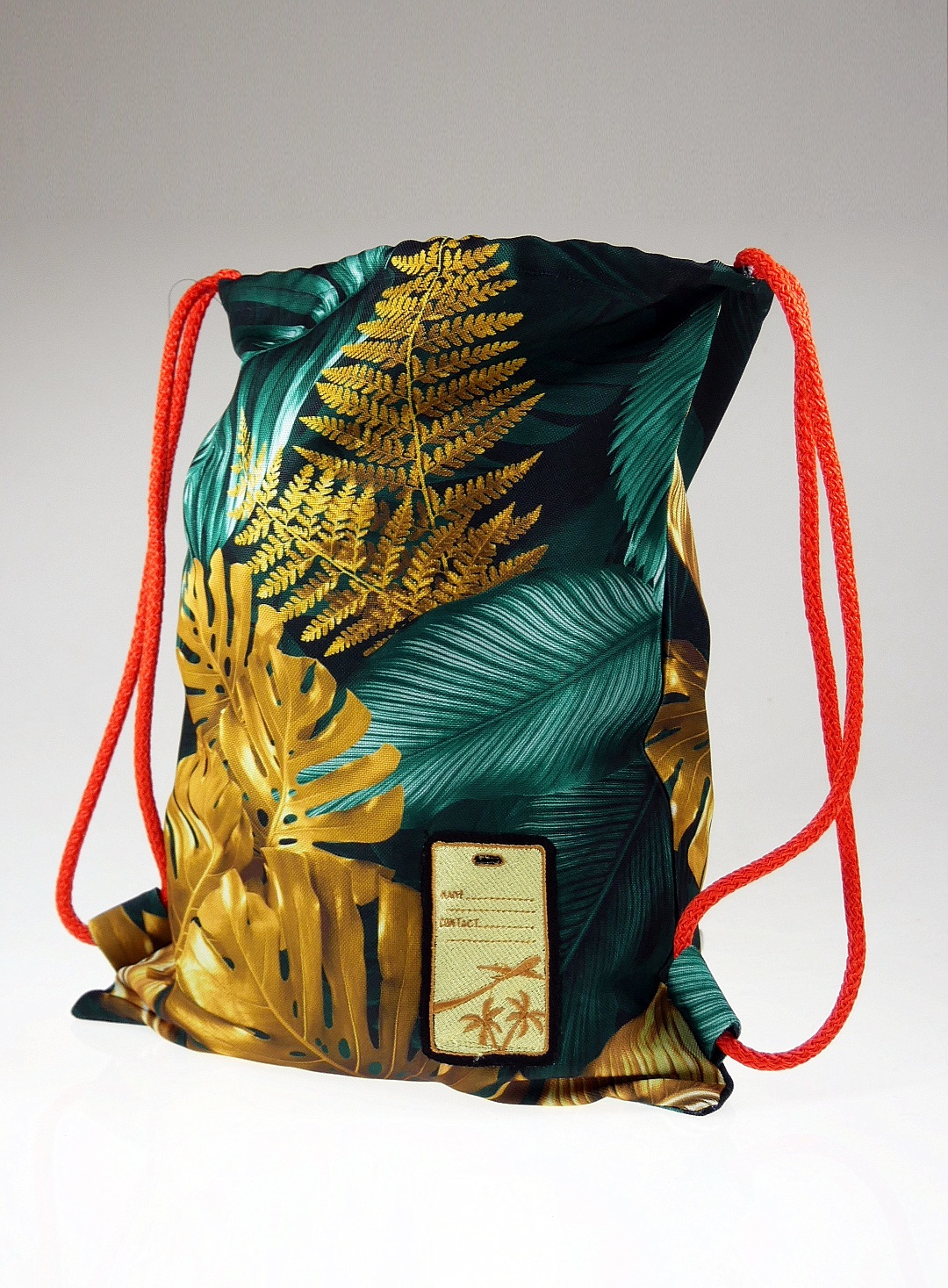Plecak BAG TRAVEL liście MONSTERA Worek typu SHOPPER Zielony - obrazek 18