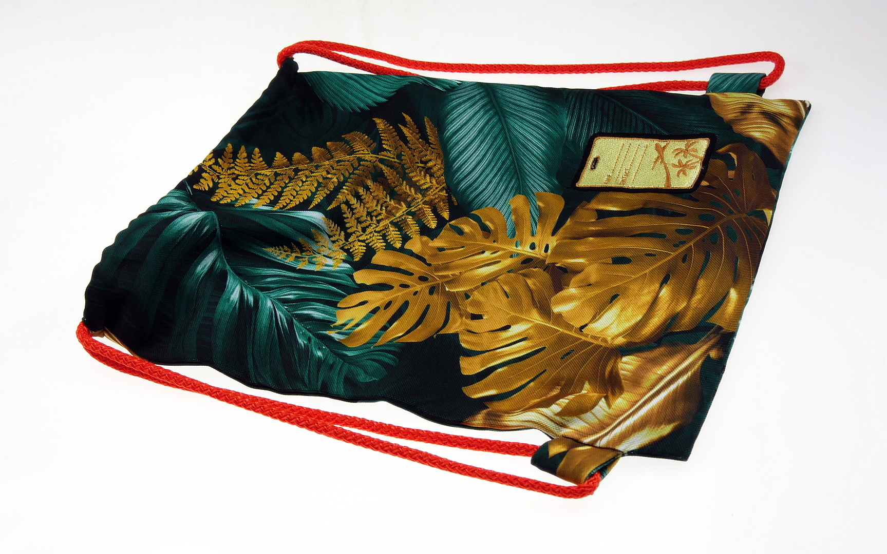 Plecak BAG TRAVEL liście MONSTERA Worek typu SHOPPER Zielony - obrazek 13